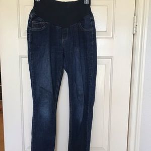 Jessica Simpson straight leg maternity jeans